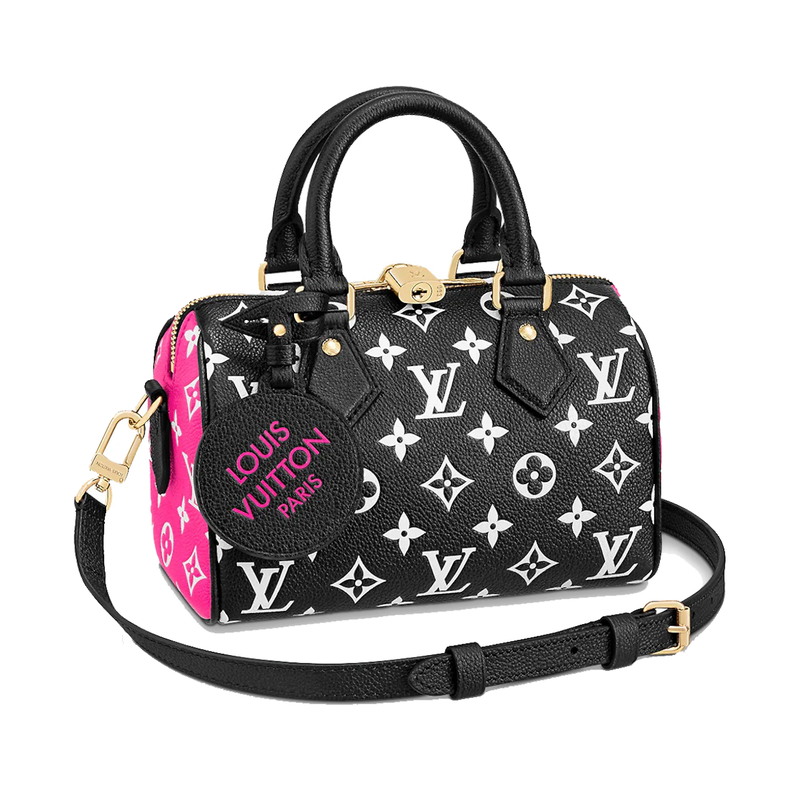 Louis Vuitton Speedy Bandouliere 20 Black/White
