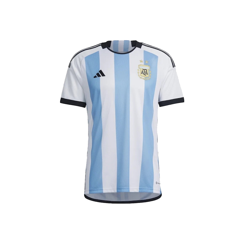 Adidas Argentina 2022 Stadium Home Jersey White/Light Blue