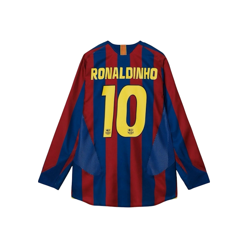 Nike FC Barcelona Re-Issue 2005/06 Ronaldinho #10 Home Jersey Multicolor