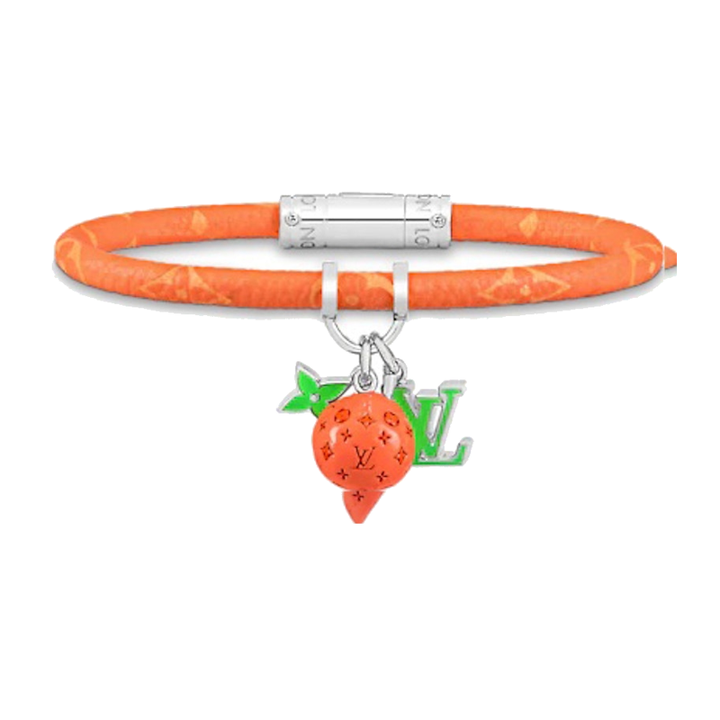Louis Vuitton Hang It LV Fruits Orange Bracelet Monogram Orange