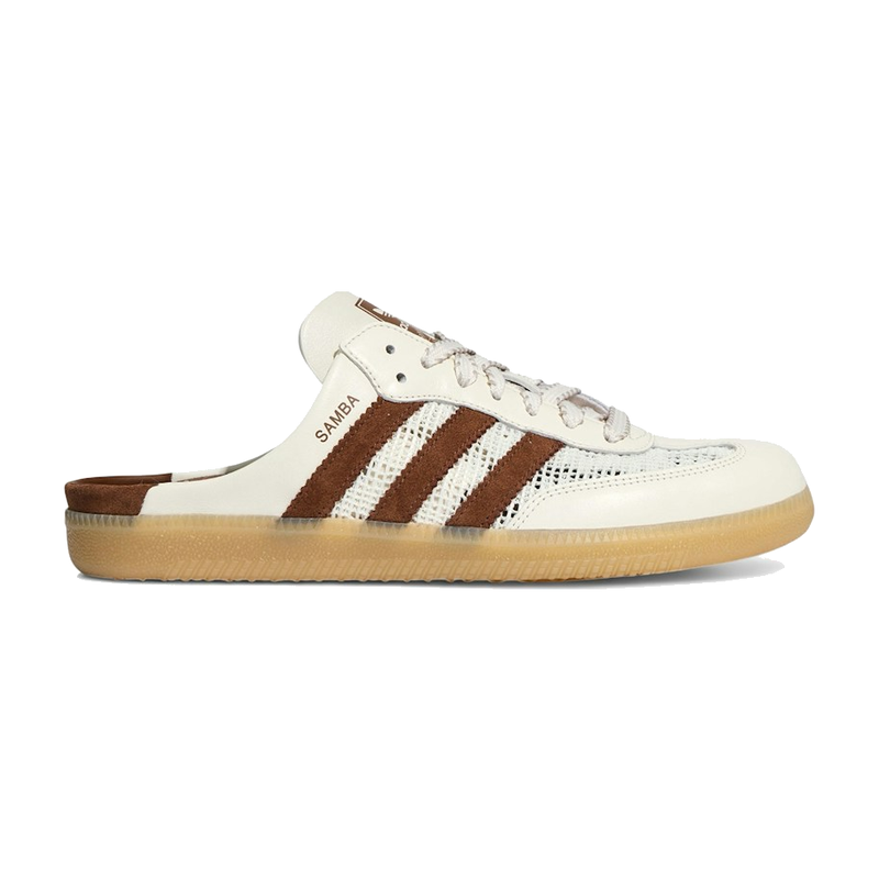Adidas Samba Mule Off White Preloved Brown