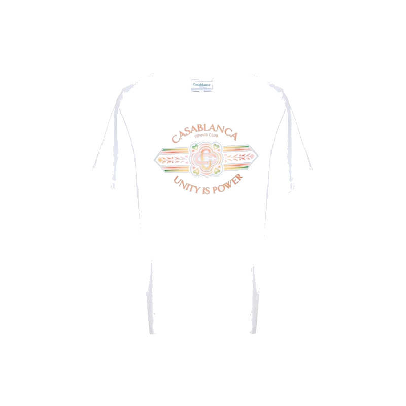 Casablanca Unity Is Power T-shirt White/Multicolor