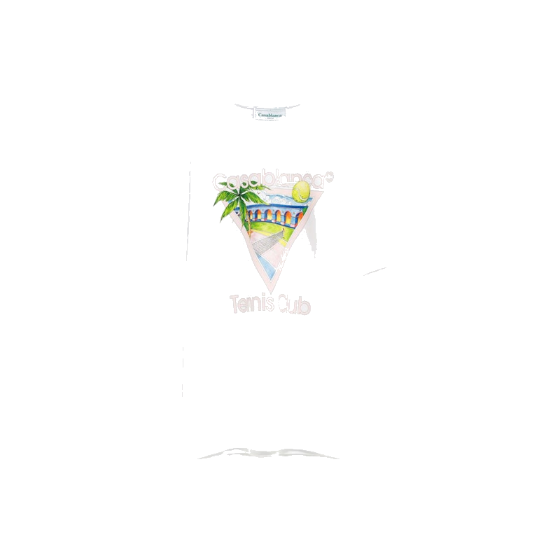 Casablanca Tennis Club Icon T-Shirt White