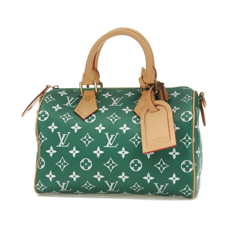 Louis Vuitton Speedy P9 Bandoulière 25 Monogram Leather Green