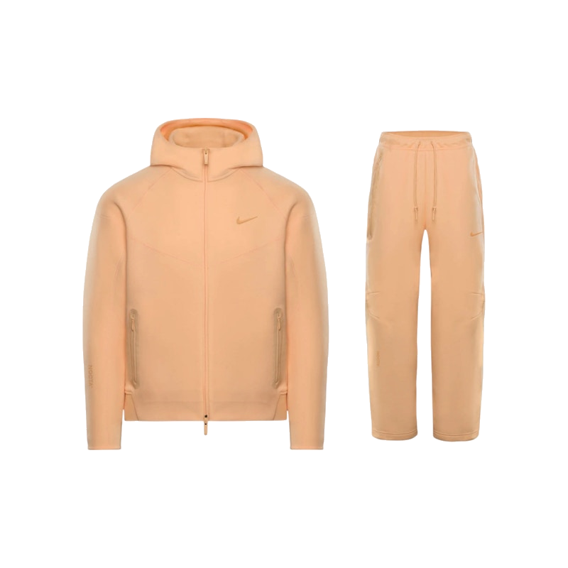 Nike x NOCTA NRG Tech Fleece Hoodie & Pants Set Ice Peach