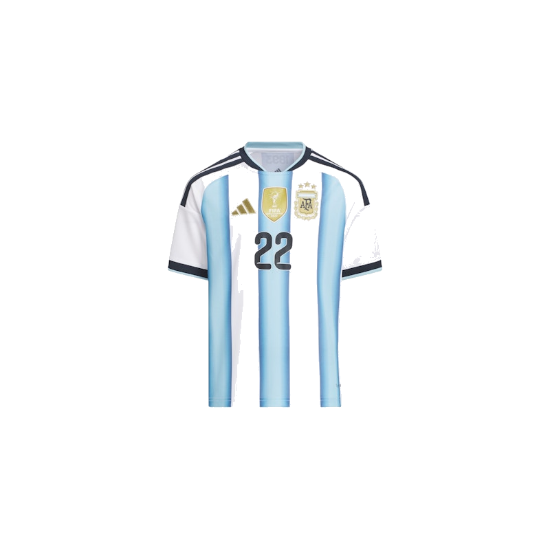 Adidas Argentina 26 Home Martinez Jersey White/Icey Blue/Soccr-Arq-Sav