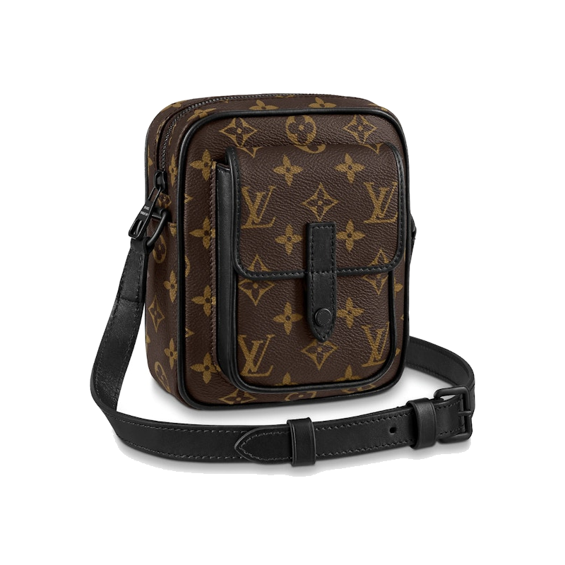 Louis Vuitton Christopher Wearable Wallet Monogram Macassar Brown/Black