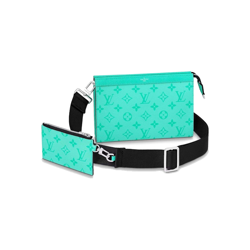 Louis Vuitton Gaston Wearable Wallet Miami Green