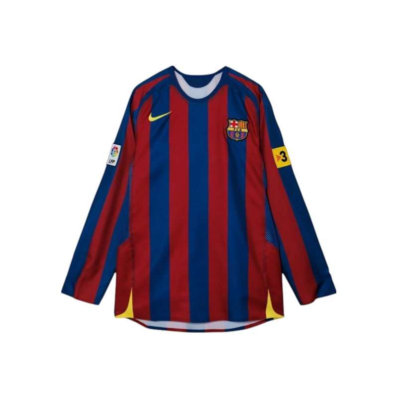 Nike FC Barcelona 2005 Reissue Replica L/S Jersey Gym Blue/Desert Maroon/Tour Yellow