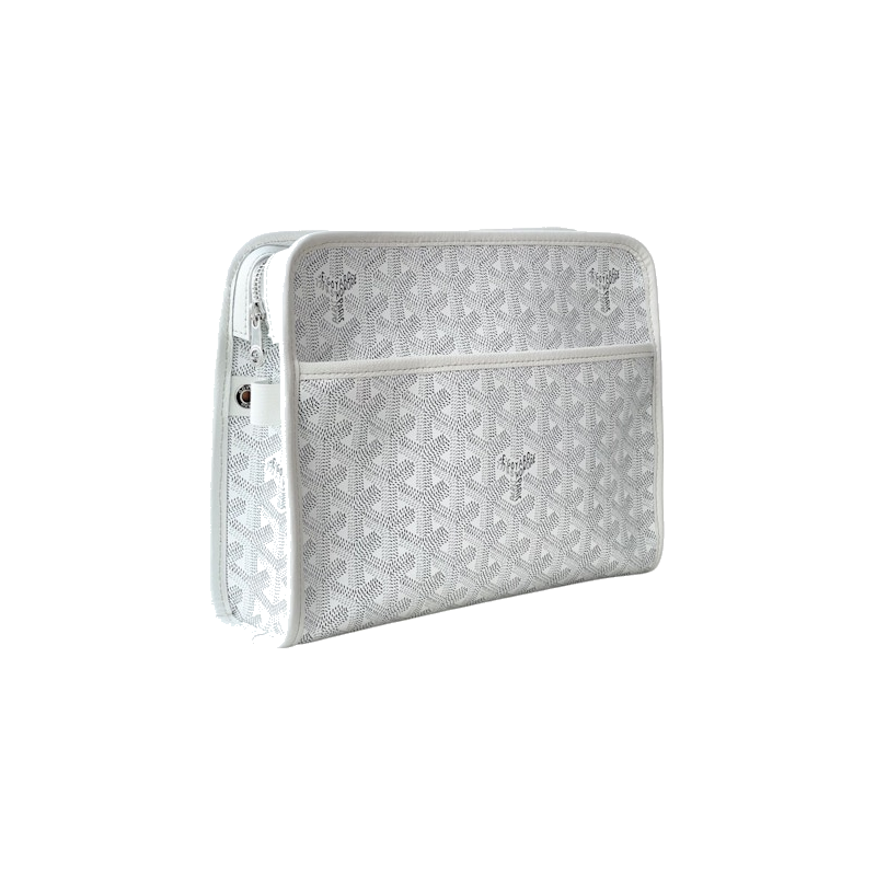 Goyard Jouvence Toiletry Bag PM White
