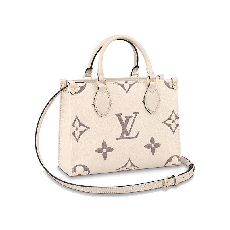 Louis Vuitton Onthego PM Creme/Bois de Rose