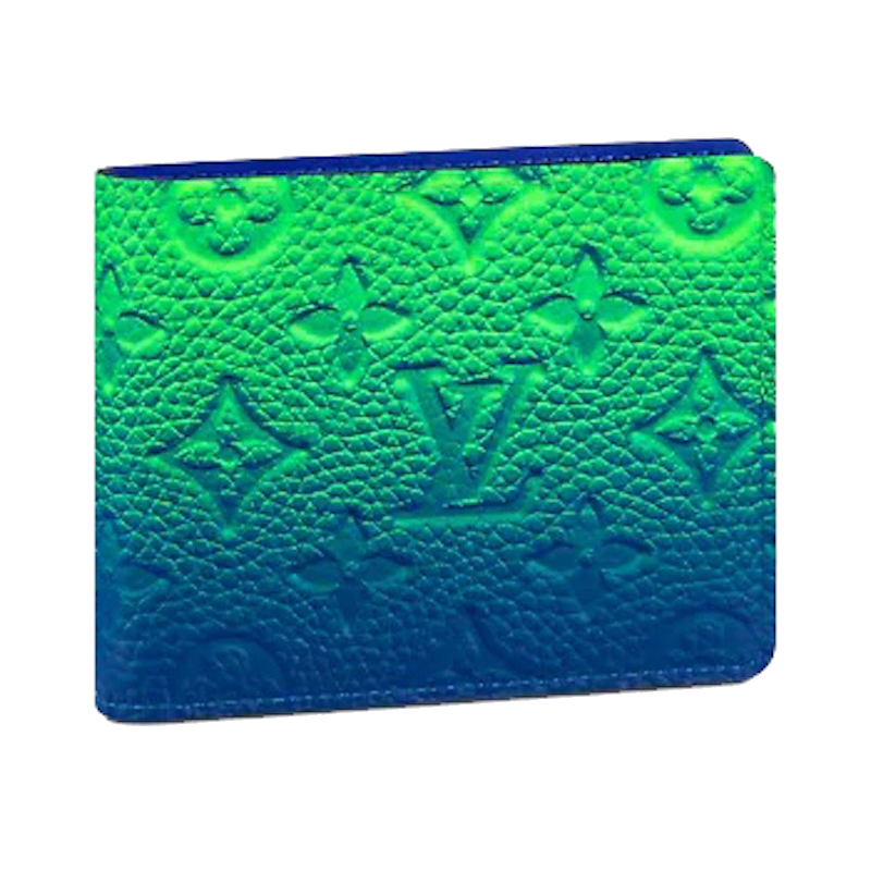 Louis Vuitton PF Slender Taurillon Illusion Blue/Green