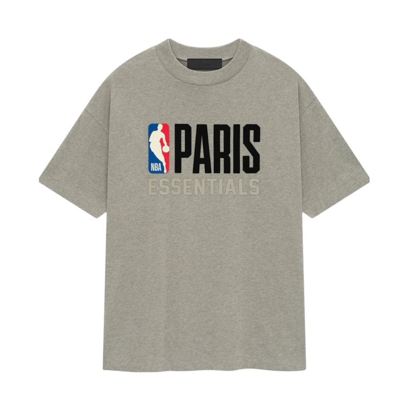 Fear of God Essentials NBA Paris Tee Warm Heather