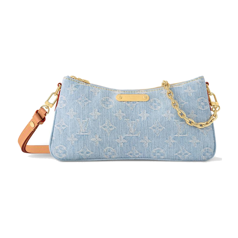 Louis Vuitton Liv Pochette Sky Blue Denim
