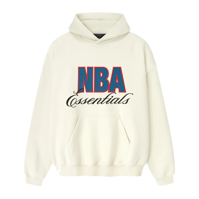 Fear of God Essentials NBA 90's Hoodie Cream White