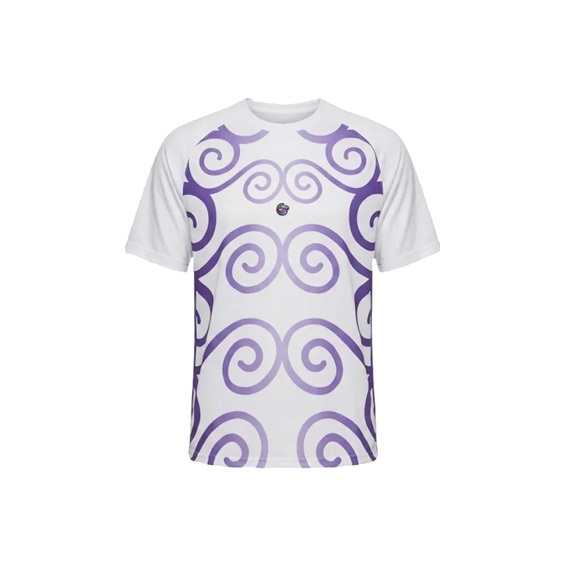 Nike x One Piece NRG S/S Jersey White/Purple Venom/Atomic Green