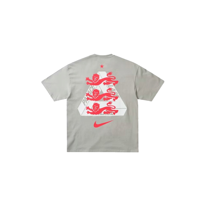 Palace x Nike England T-shirt Pewter Grey