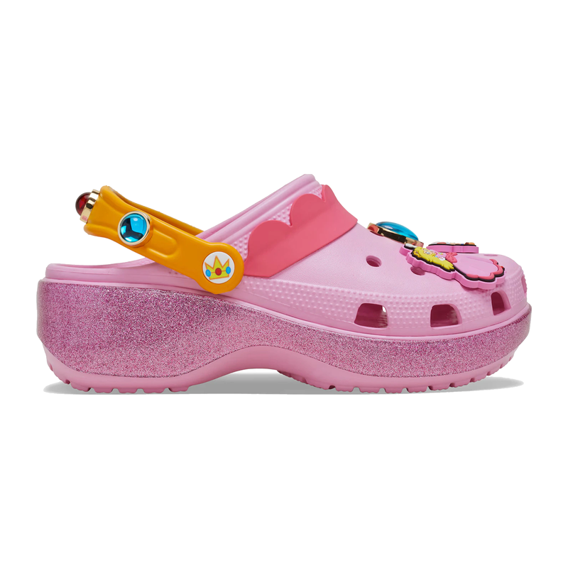 Crocs Classic Platform Clog Super Mario Bros. Princess Peach