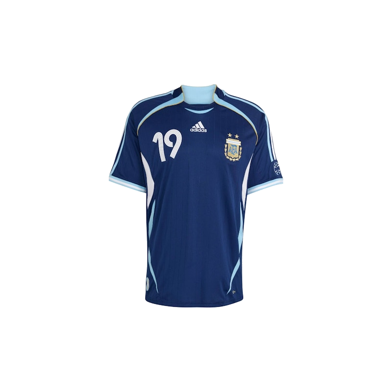 Adidas Argentina Away 2006 Messi Jersey Dark Blue