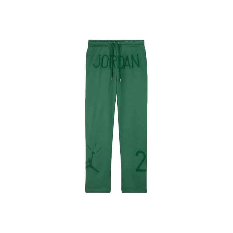 Air Jordan x Nina Chanel Abney Fleece Pants Green Stone