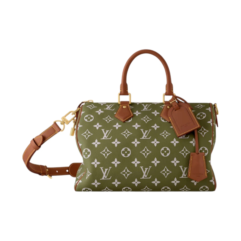 Louis Vuitton x Nigo Speedy P9 Bandouliere 30 Green Sencha