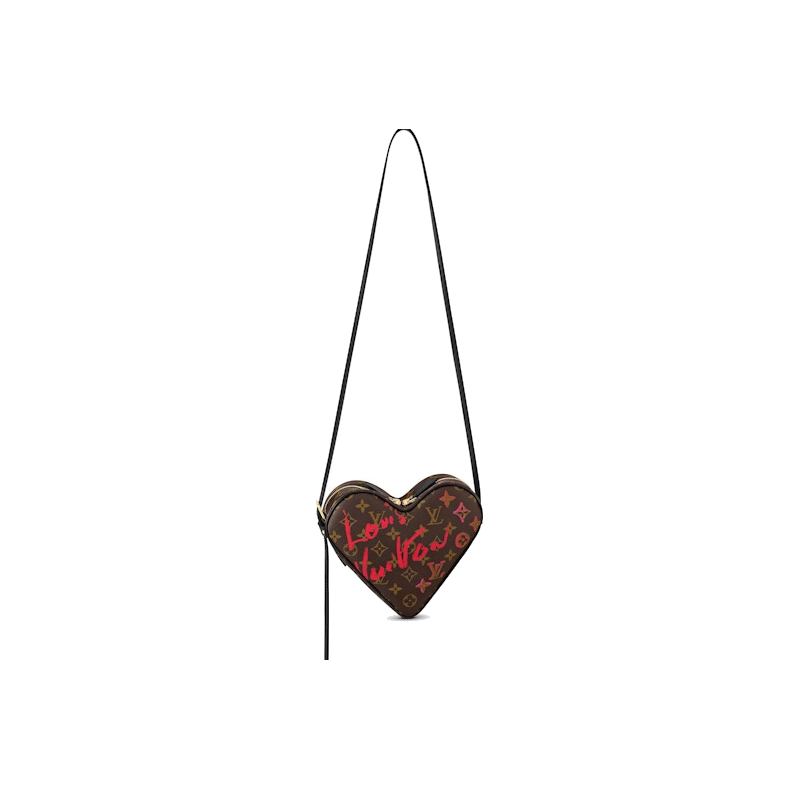 Louis Vuitton Limited Edition Sac Coeur Heartbox Monogram Brown