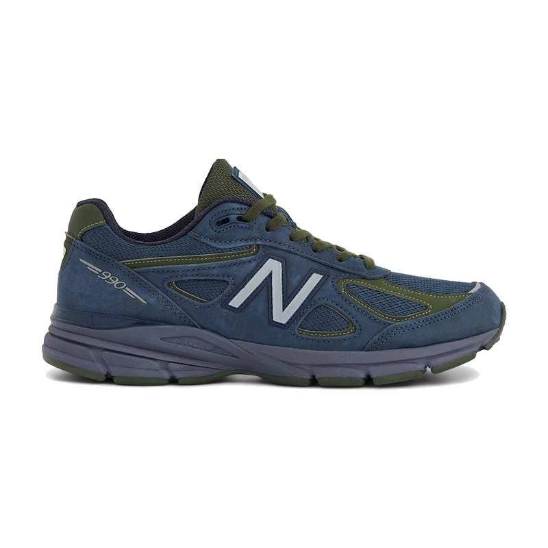 New Balance 990v4 MiUSA Navy Meteorite Kombu