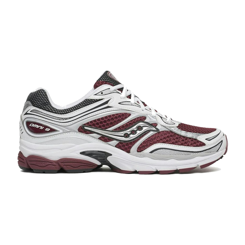 Saucony ProGrid Omni 9 Maroon White