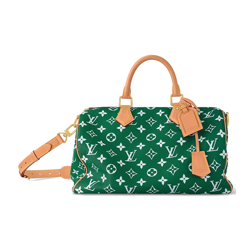 Louis Vuitton Speedy P9 Bandoulière 40 Monogram Leather Green