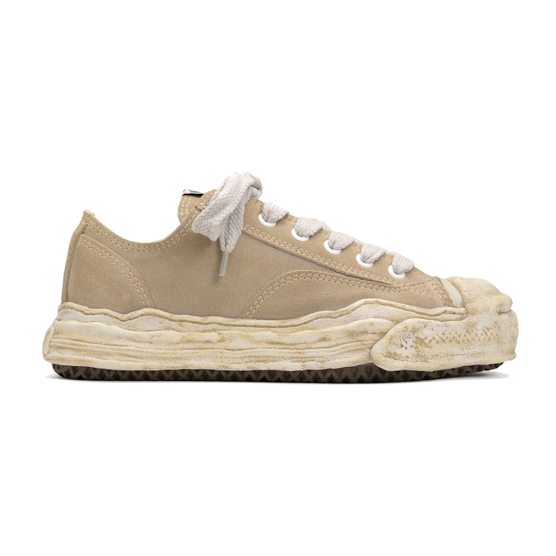 Maison Mihara Yasuhiro Hank OG Sole Suede Low Beige White