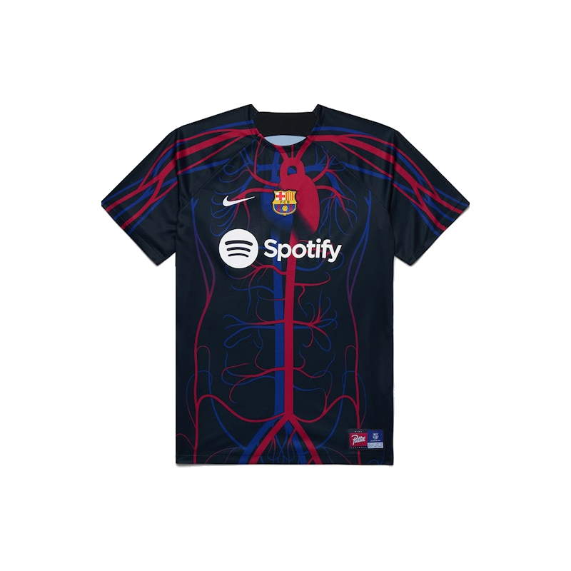 Patta x Barcelona FC Culers del Món Pre-Match Jersey Black/White