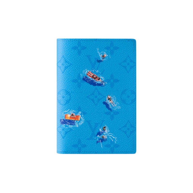 Louis Vuitton Pool Passport Cover Blue Lagoon