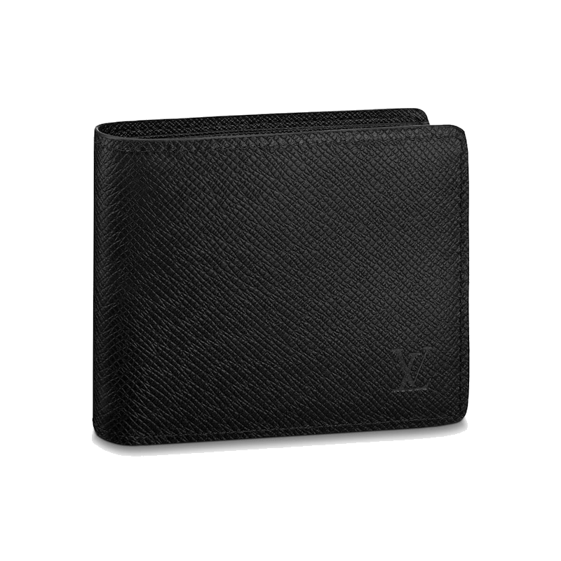 Louis Vuitton Slender Wallet Taiga Black