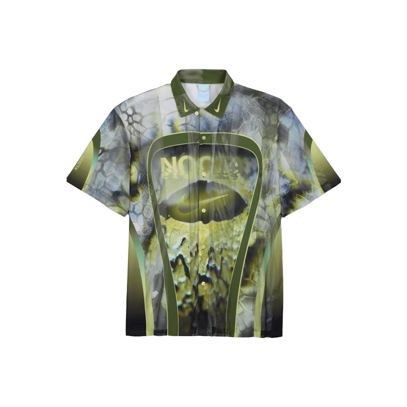 Nike x NOCTA Opal Tito Neeks Button Down Pilgrim/Oil Green/Black