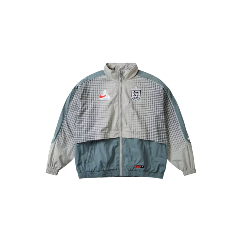 Palace x Nike England Solo Swoosh Track Jacket Pewter Grey/Cool Grey