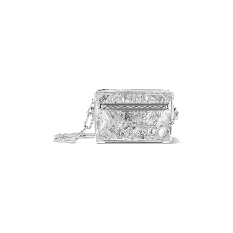 Louis Vuitton Mini Soft Trunk Crushed Silver