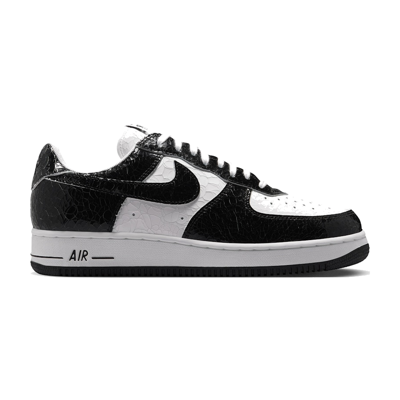 Nike Air Force 1 Low '01 Cracked Leather Black White