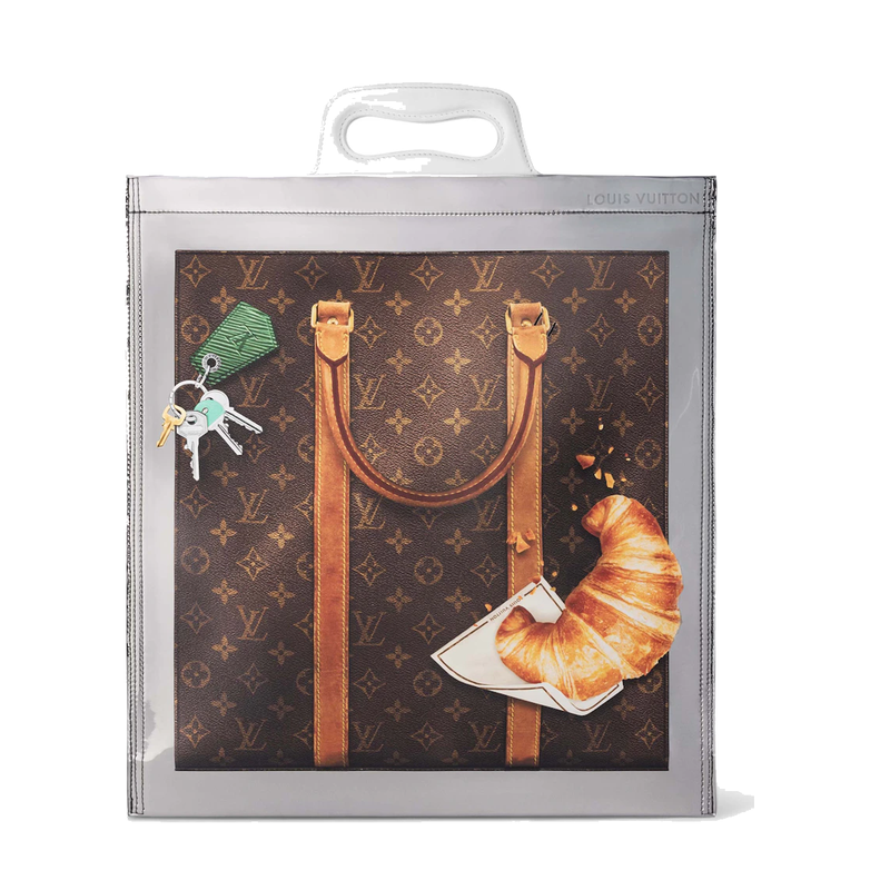 Louis Vuitton Freezer Sac Plat Silver