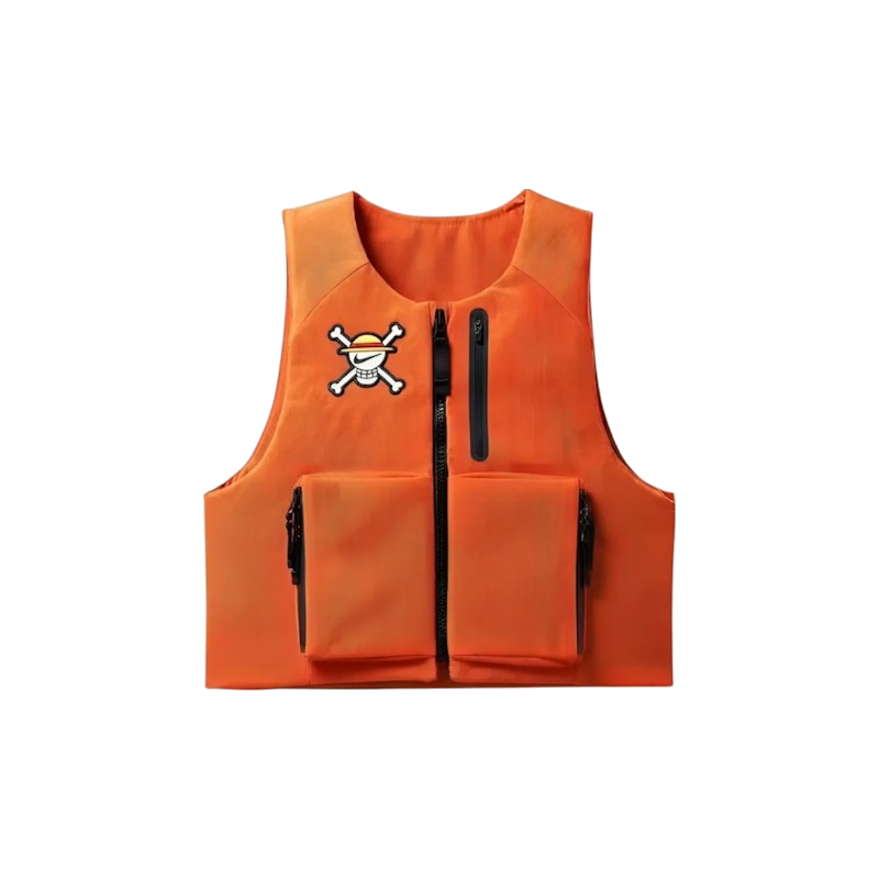 Nike x One Piece Vest Safety Orange
