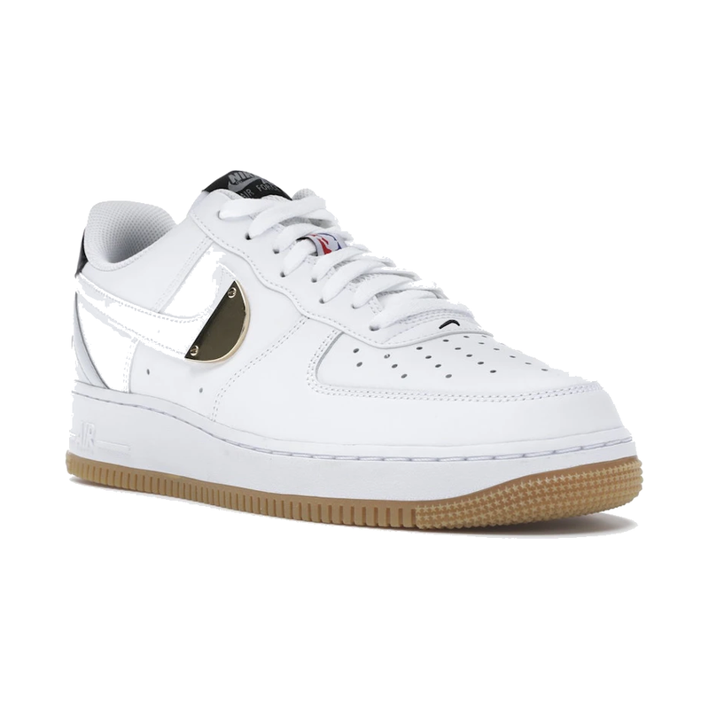 Nike Air Force 1 Low NBA White Grey Gum