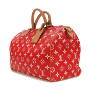 Louis Vuitton Speedy P9 Bandoulière 40 Monogram Leather Red