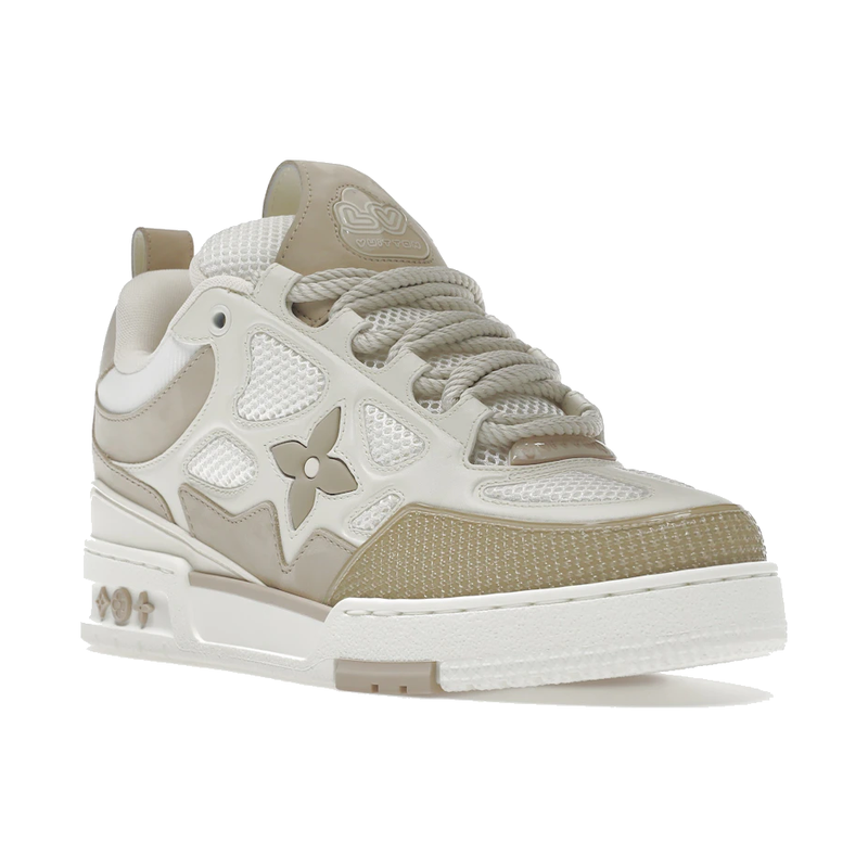Louis Vuitton LV Skate Sneaker Beige White