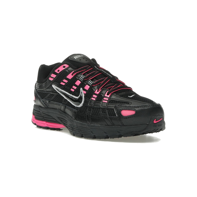 Nike P-6000 Pink Blast Metallic Silver Black