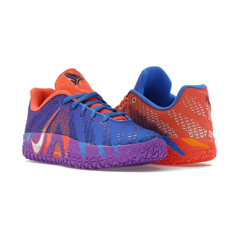 Nike Ja 3 Blue Crystal Turf Orange Midnight Navy Metallic Silver