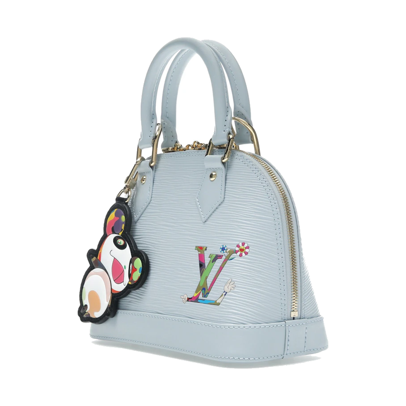 Louis Vuitton x Takashi Murakami Alma BB Washed Blue