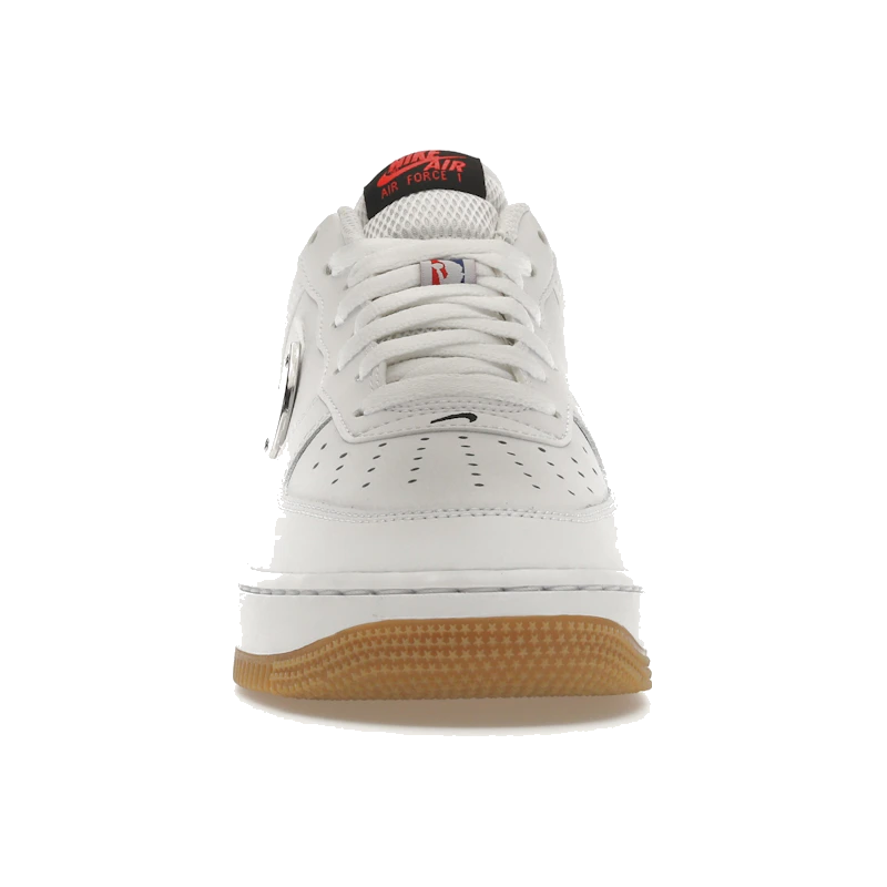 Nike Air Force 1 Low NBA White Crimson Gum