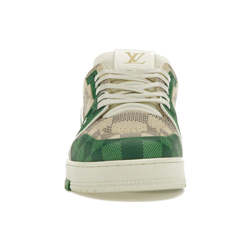 Louis Vuitton LV Trainer Damier White Green