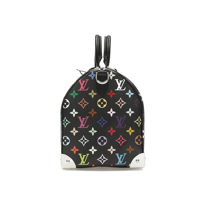 Louis Vuitton x Takashi Murakami Speedy Soft 30 Black Multicolored