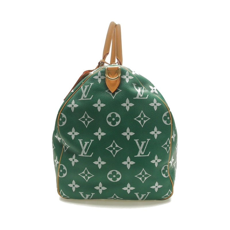 Louis Vuitton Speedy P9 Bandoulière 50 Monogram Leather Green