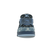Louis Vuitton LV Trainer Blue Patchwork Monogram Denim
